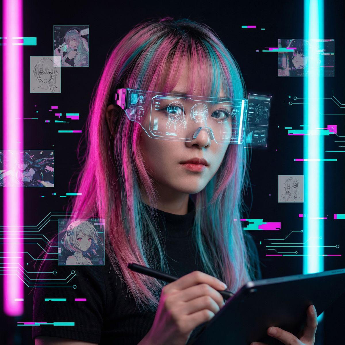 茄子视频动漫艺术总监林雨桐